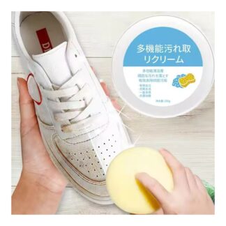 Shoe Cleaning Cream Multifunctional Shoe Cleaner Household Sports Shoes Canvas Cleaner Cleaning Tools With Wipe Sponge