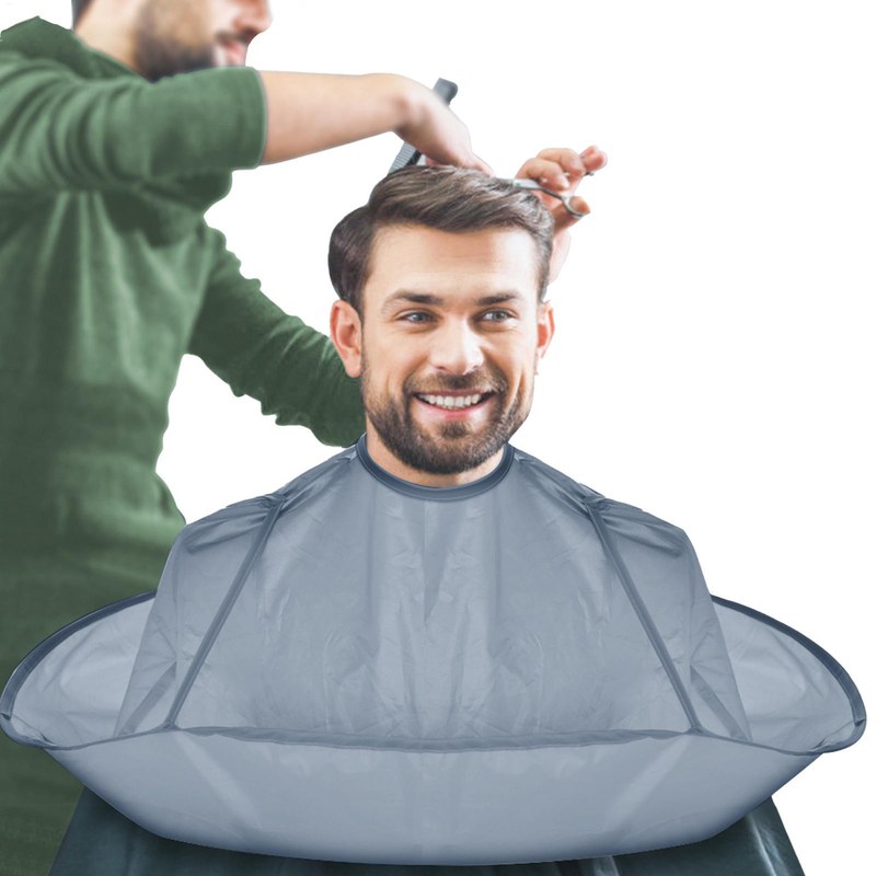 60CM Hairdressing Cloak Shaving Cape Barber Apron Salon Cutting Cover Protective Cloak For Haircut Household Cleaning Hair Tool