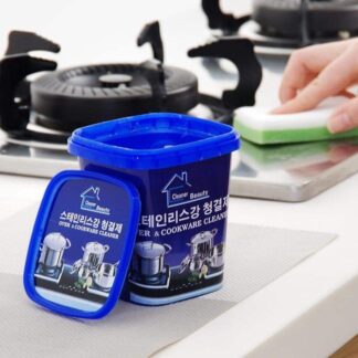 Stainless Steel Cookware Cleaning Paste Household Kitchen Cleaner Washing Pot Bottom Scale Strong 500G