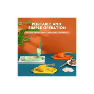 2-in-1 Magic Cake Maker & Dumpling Maker DIY Kit | Wrapper Presser Manual Labor Machine | Mini Kitchen Gadget