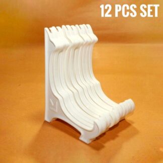 Display Plate Stand 12 piece Plastic Easels or Stand Plate Holders to Display