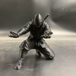 Ninja Pen Holder 3D Printed Desk Organizer – Creative Stationery Storage Stand Desk Decoration