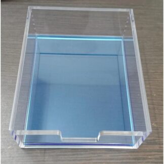 Acrylic Transparent Paper Holder – Desk Organizer, File Stand, Document Rack for Office & Home