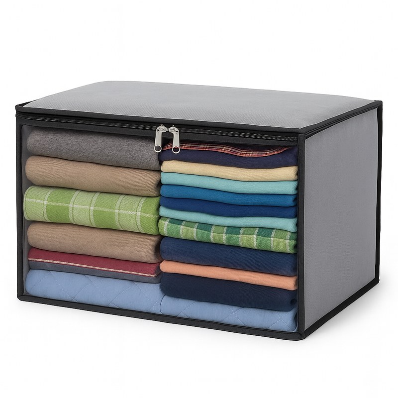 Winter Summer Cloths Storage Organizer Bags. Blankets Cover, Cloth Organizer, Winter Wardrobe Storage Organizer
