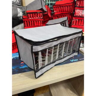Stylish Transparent New Cloths Storage Organizer With Cover.