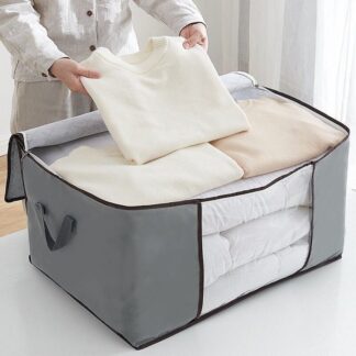 Winter Cloths Storage Organizer Bags. Blankets Cover, Cloth Organizer, Winter Wardrobe Storage Organizer