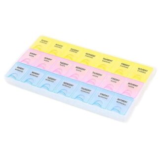 Medicine Storage Box 7 Day Weekly Organizer Medicine Pill Box