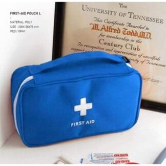 Portable First Aid Pouch Bag Outdoor Travel Box Medical Medicine Storage Bag