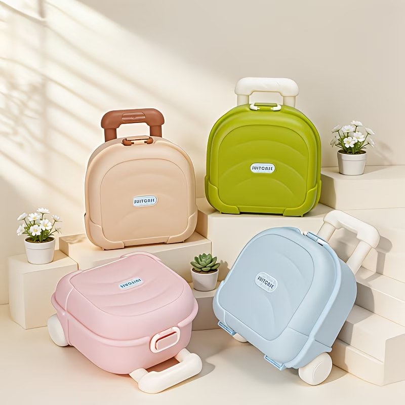 The Suitcase with a Telescopic Handle Is Easy to Carry and Suitable for Daily Commutes, Travels and Other Occasions.