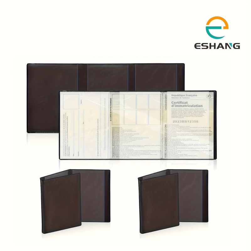 Slim Black 3-Fold Card Holder Multi-Slot Wallet for ID Credit Cards & Business Compact Lightweight for Daily Carry